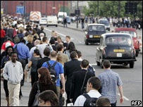 پیدل جانے والے لوگ