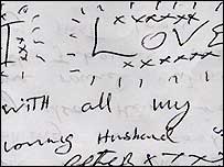 One of Peter Mahoney's letters