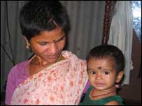 कृष्णा और उसकी माँ