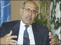 محمد البرادعی جوہری ہتھیاروں کے پھلاؤ پر متفکر ہیں