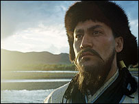 اورگيل ماخان  در نقش چنگيز خان