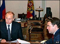 TT Vladimir Putin và Phó thủ tướng Dmitry Medvedev