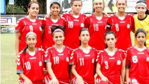 دا لومړى ځل دى چې افغان نجونې يوه نړيواله لوبه گټي