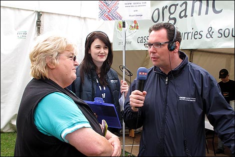 Stuart George and Becky Wood