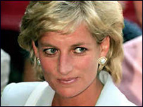 दिवंगत राजकुमारी डायना