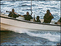 دزدان دریایی در آبهای سومالی