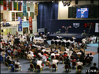 مسابقات وزنه برداری دوحه - عکس از ايسنا