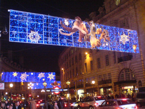 Regent Street lights