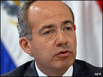 Felipe Calderón, presidente do México