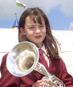 Elliw Williams o Fand Nantlle yn dathlu ei phenblwydd yn yr steddfod