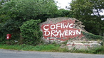 Graffiti Cofio Tryweryn