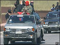 Simpatizantes de Jean-Bertrand Aristide