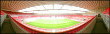 Stadium of Light - the view from the directors box