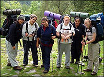 Acampamento Wellspring. Foto: Wellspring UK