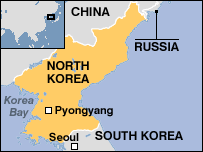 Bản đồ Bắc Triều Tiên