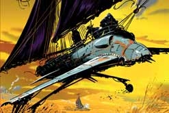 The cover of Philip Reeve's A Darkling Plain