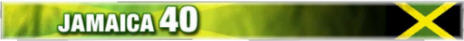 Jamaica 40th anniversary mini banner 