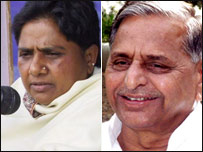 मायावती और मुलायम