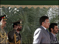 پرویز مشرف  و محمود احمدی نژاد - عکس از ایسنا