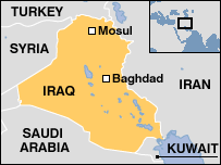 Bản đồ Iraq