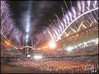 Cerimônia de encerramento das Olimpíadas