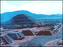 Ruínas de Teotihuacan